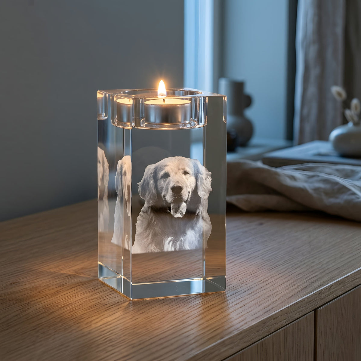 Photo Crystal | Personal Candle Holder