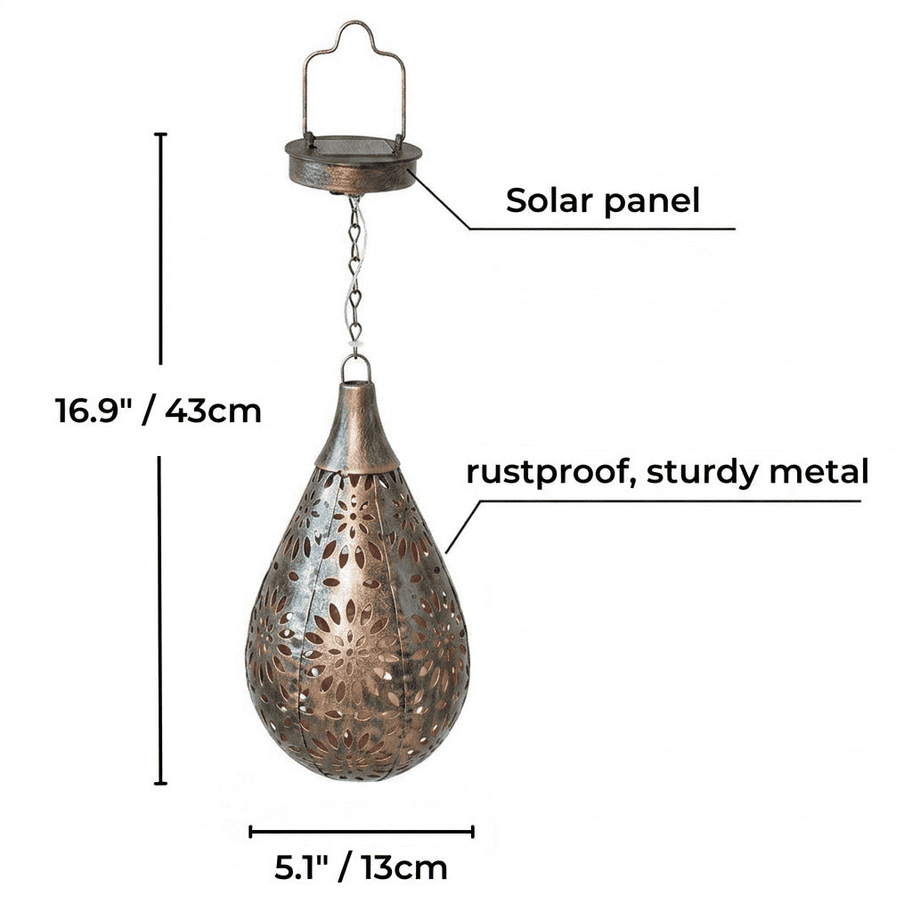 Solar-Powered Light Drop