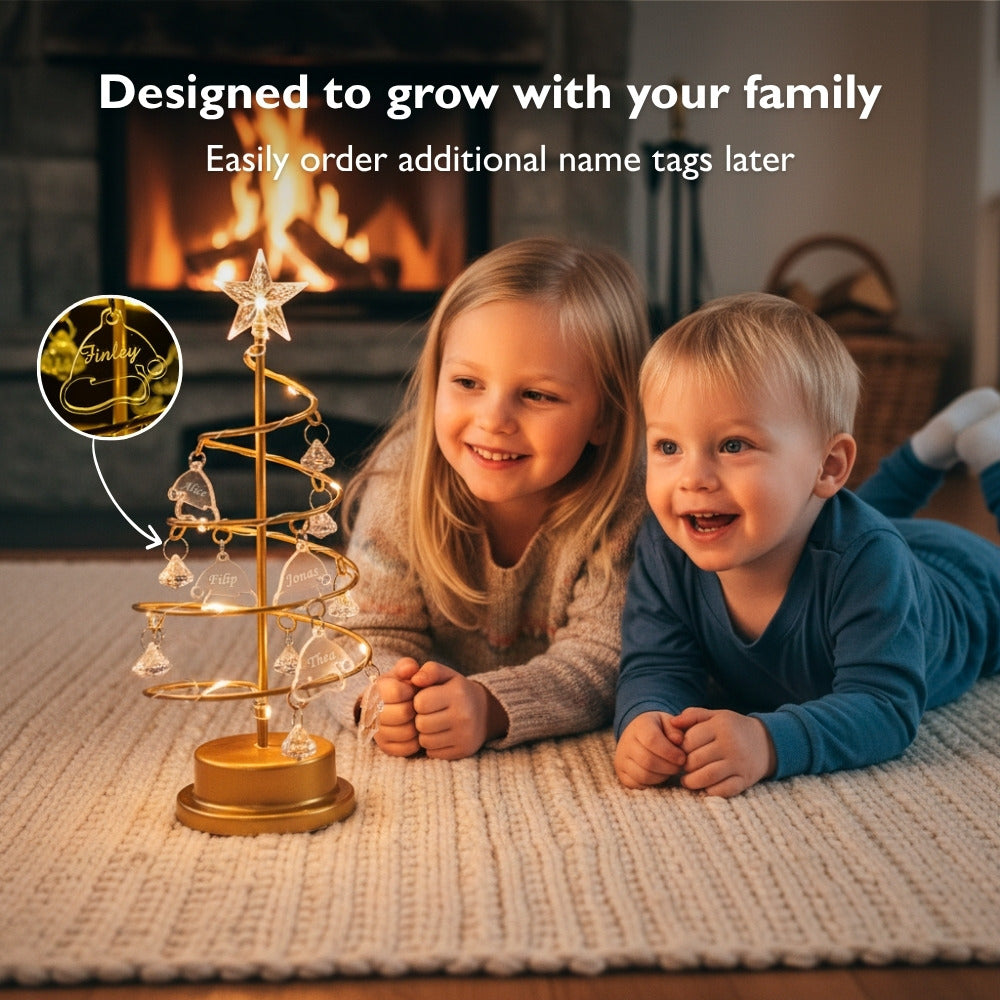 Family Tree | Beautiful Personalized Christmas Tree Lamp