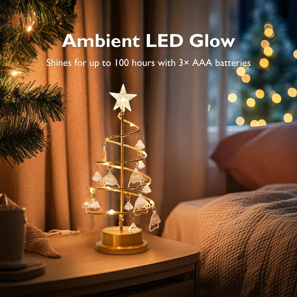 Family Tree | Beautiful Personalized Christmas Tree Lamp
