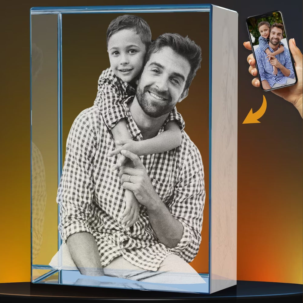 3D Photo Crystal | Rectangle