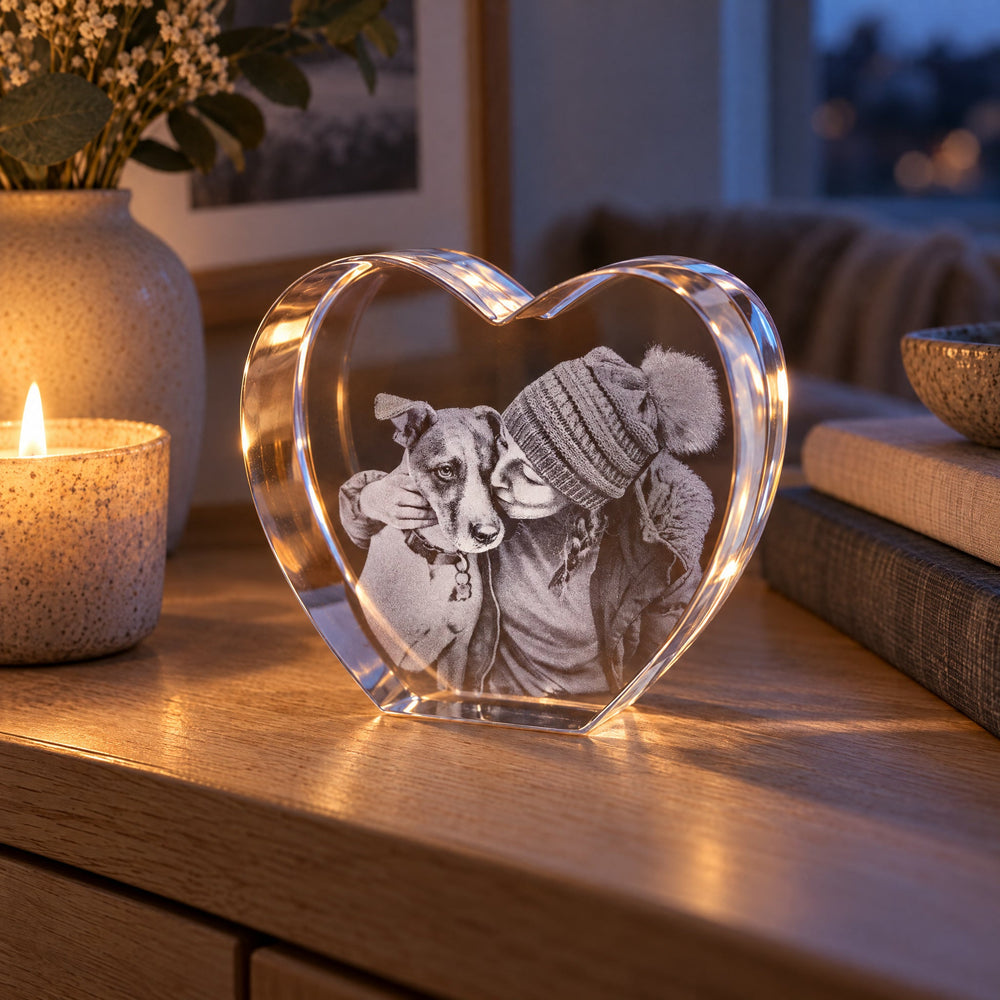 Photo Crystal 3D | Heart